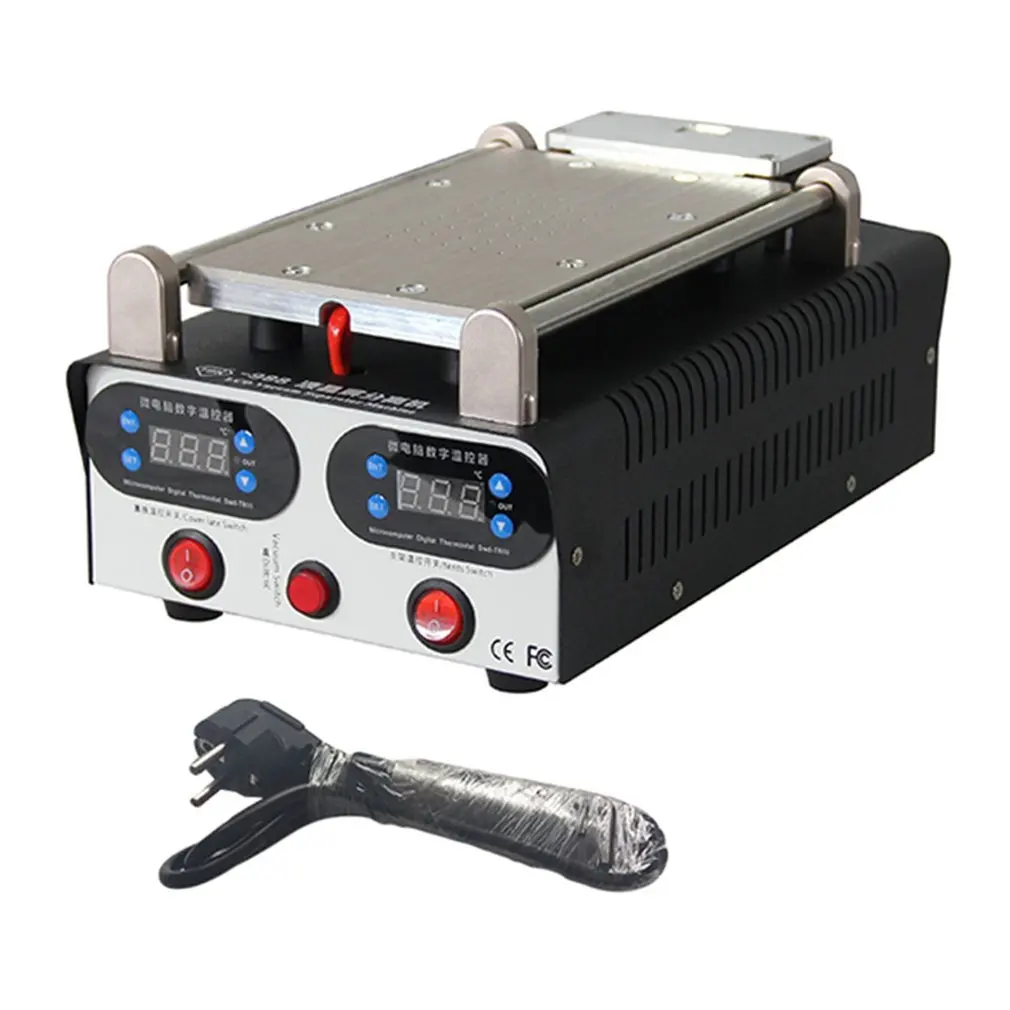 

TBK-006 LCD Screen Separator Touch Digitizer Screen Separator Glass Plate Built-in Vacuum Pump Separating Repair Machine