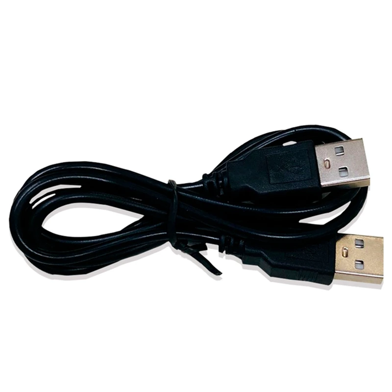 

For 0.5m Usb Cable Cord Aux A Male To A Male Plug Shielded High Speed Extension Data Usb 2.0 Black High Quality