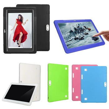 

10inch Tablet PC Case Universal Back Shell Shockproof Protective Case Cover Silicone Soft Lightweight Case 10.1inch Tablet Case