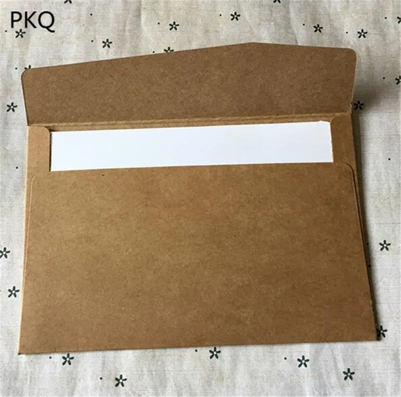

5PCS Vintage Kraft Paper Envelope Postcard Letter Bag Greeting card decoration Storage Gifts Kraft Envelopes