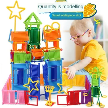 

toys for children building blocks jack skellington intellectual stick little girl 1-2-3-6 year old boy puzzle magic wand 5