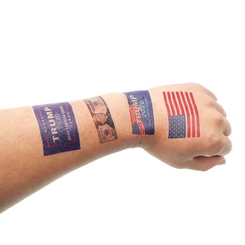 

US General Election 2020 Commemorative Coin Commemorative Banknote Paper Currency Tattoo Sticker Election Tattoo Sticker DJA88