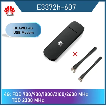 

#Unlocked Huawei E3372 E3372h-607 4G LTE Cat4 USB Stick 150mbs 4G Dongle with 2 pcs antenna