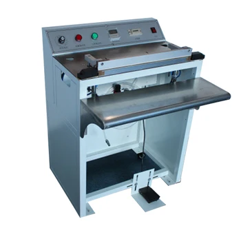 Online 220V Foot-Operated Pneumatic Seal Machine Commercial Shrink Tools Stainless Steel Case High Efficiency Matching Seal Equipment