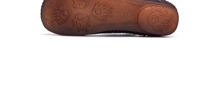 Tastabo/обувь ручной работы из натуральной кожи; лоферы; женская обувь; повседневная обувь для работы; обувь для вождения; Цвет S691-8, коричневый, синий