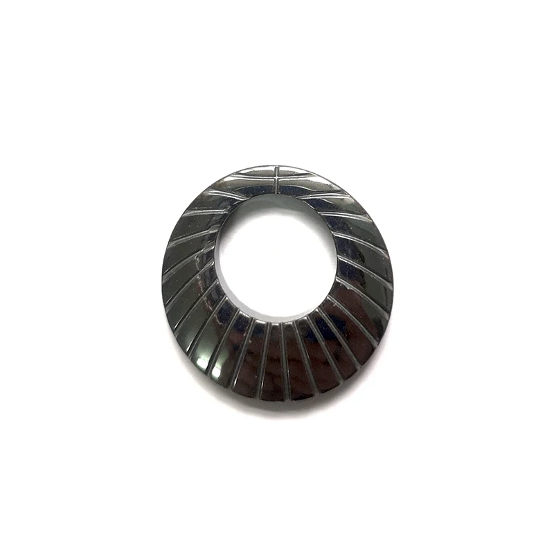 Natural Stone Black Hematite Gun Moon Pendant Men's Necklace Charms Bracelets Bangles DIY Accessories for Jewelry Gift for Man 6