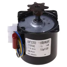 Componentes alinhados reversíveis 2.5r/min do motor da incubadora do motor de turner dos ovos da c.a. 220v
