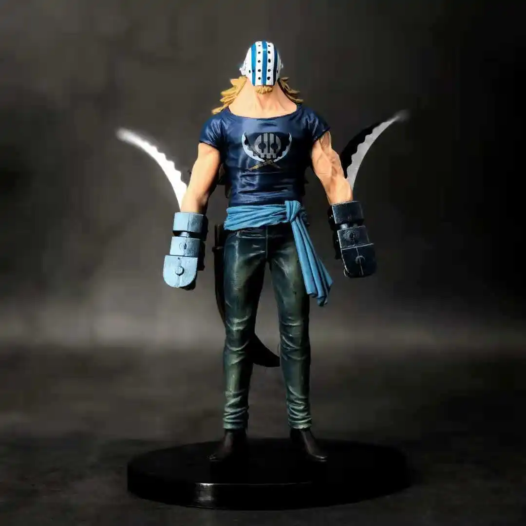 

One Piece DXF Great Route Men 20 15 Anniversary Supernova Kira Group Vertical Type Prize Figure Garage Kit