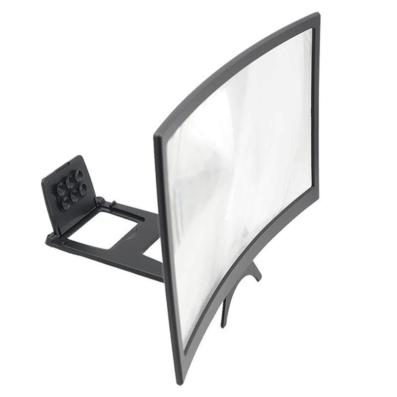 

3D HD Movie Video Amplifier Screen Magnifier Cell Phone With Foldable Holder Stand For 6.5inch Screen Smart Phones