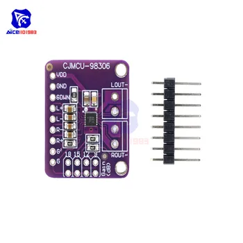 

diymore MAX98306 Stereo Amplifier Class D Module A B Type 3.7Wx2 Audio Amplifer Board for Arduino CJMCU-98306