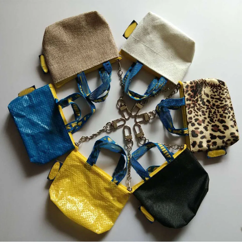 

New Fashion Women Fashion Coin Purse Mini Wallet Money Pouch Keyring Card Holder Small Zip Bag Hot Sale Drop Shopping
