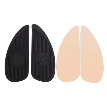 

1Pair Motorcycle Tank Traction Pad Side Gas Knee Grip Protector Anti Slip Sticker For Kawasaki Suzuki Honda