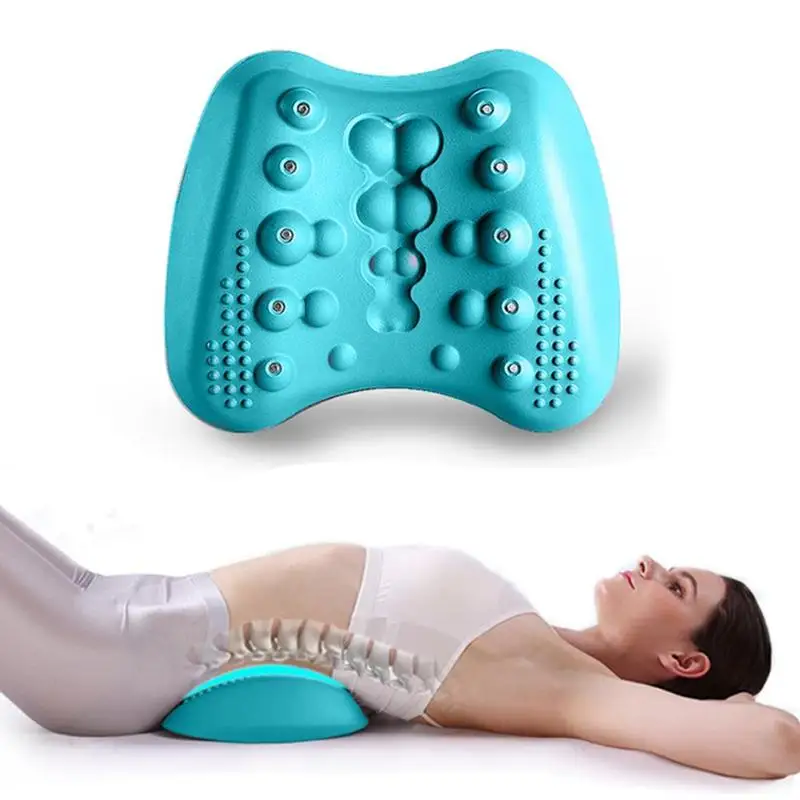 

Lumbar Massage Pillow Traction Waist Shiatsu Massage Protection Massageador Hyperosteogeny Concave Massage Pillow Acupressure