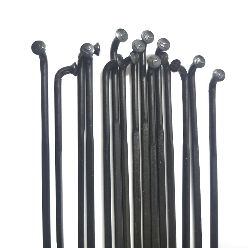 Spokes Pillar PSR Aero 1423 strong Jbend Spokes Black Gauge 14 2.0mm