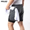 ARSUXEO Men's Running Shorts 2 in 1 with Multi-Pocket Fitness Training Exercise Jogging Workout Gym Sports Pants B208 1