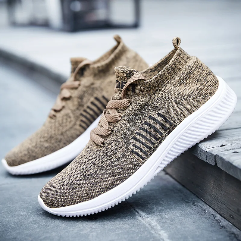 

Fashion Socks Shoes Breathable Casual Men Shoes 2020 New Man Sneakers Soft Lightweight Big Size Zapatos Hombre Mens Sneakers