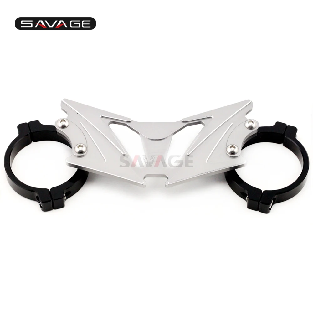 Баланс шок передняя вилка Скоба для KAWASAKI Z250 2013-, Z300 16 17 аксессуары для мотоциклов CNC алюминиевый кронштейн