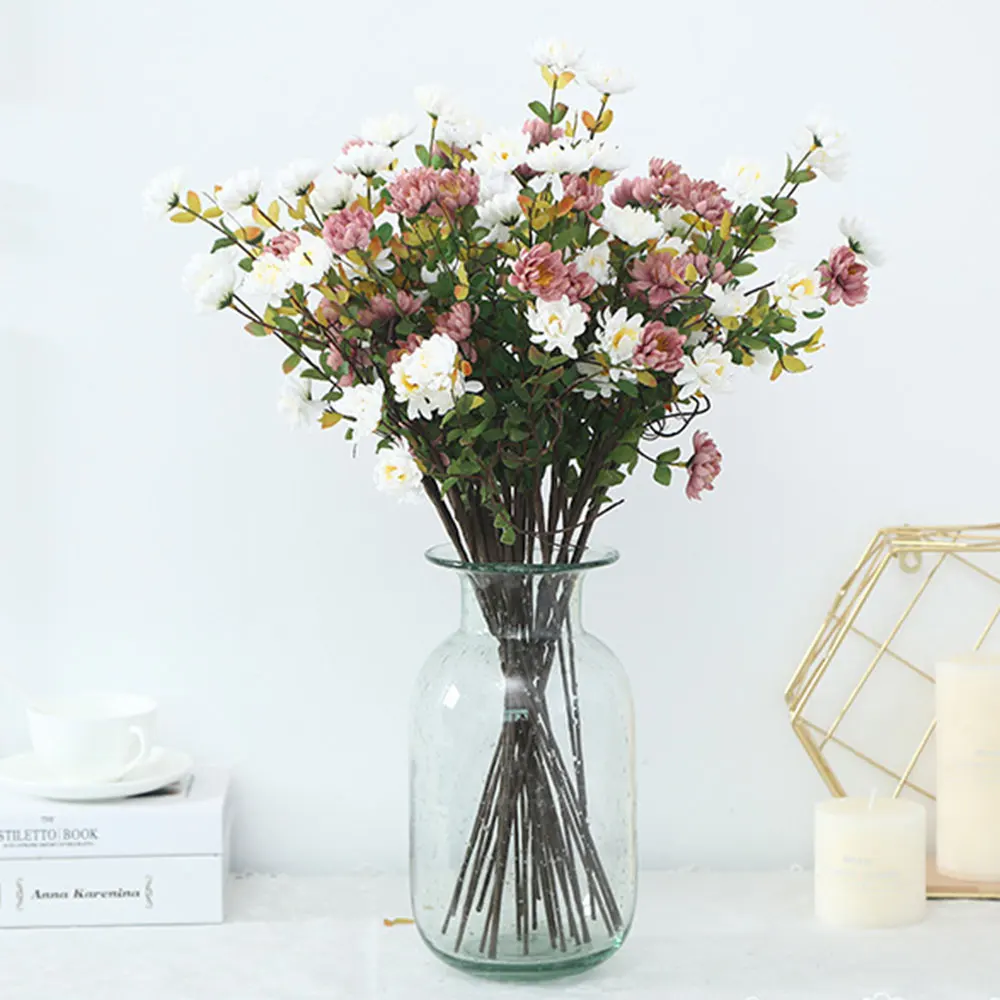 2 шт. имитация цветов европейская страна моделирование растений дикая Хризантема