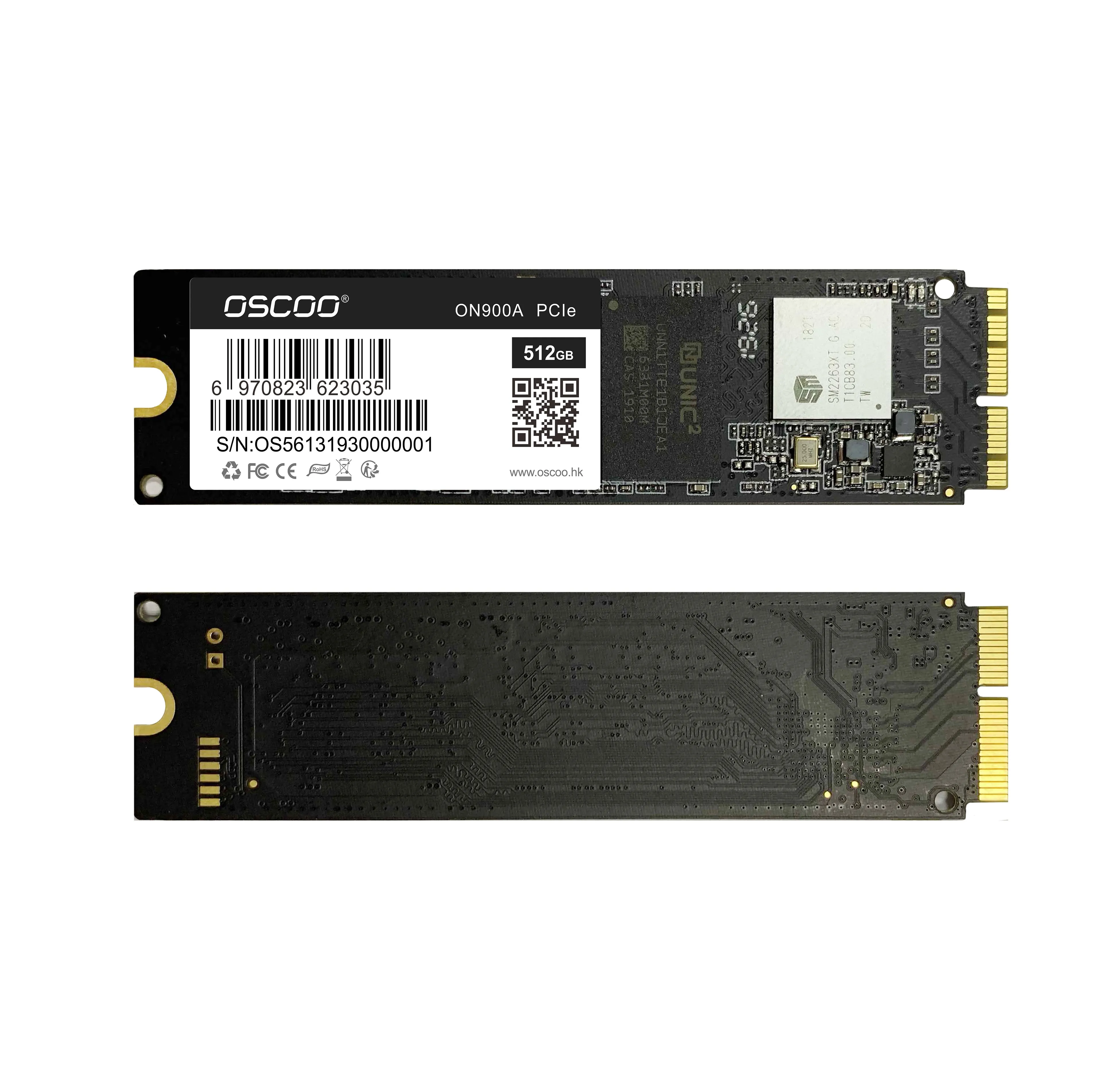 Oscoo M.2 NVMe PCIe toàn bộ SSD cho Macbook 256GB 512GB 1TB Nội Bộ ổ cứng