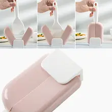 Кухонный инструмент, подставка для ложки, рисовая ложка, автоматическое открытие и закрытие, пылезащитный чехол, набор, висячий рис@ B