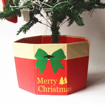 

Christmas Tree Stand Navidad Decoration Tree Skirt Christmas Tree Base Christmas Tree Feet Set Non-woven Storage Box Decorations