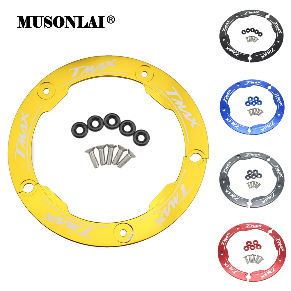 

Motorcycle CNC Transmission Belt Pulley Cover Decorative Trim For Yamaha TMAX 530 TMAX530 T-MAX 530 2012 2013 2014 2015 2016