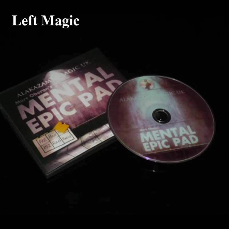 Mental Epic Pad (gimmick + Dvd) Magic Tricks Prediction Magie Close Up