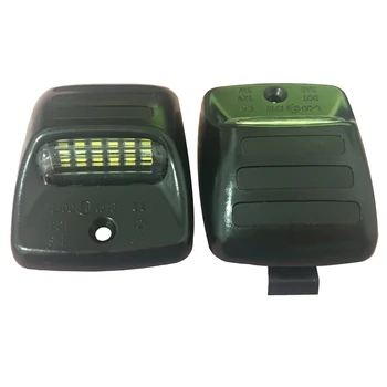 

2PCS 12V 6000K License Plate Lights Red Tube Full Led License Plate Light For 05-15 Tacoma/Tundra