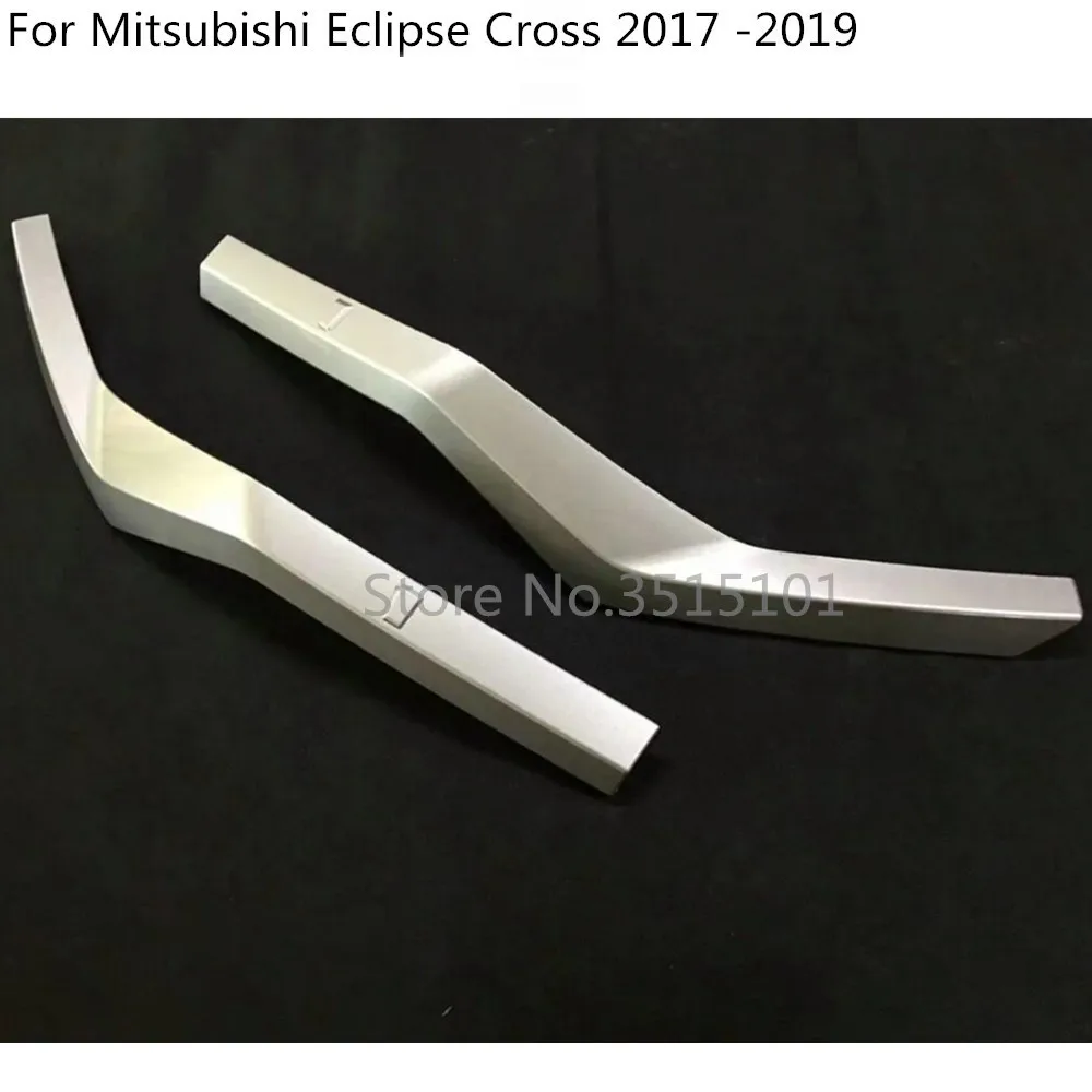 Для Mitsubishi Eclipse Cross автомобильный чехол защитный бампер накладка на двигатель Передняя Нижняя решетка вытяжки край