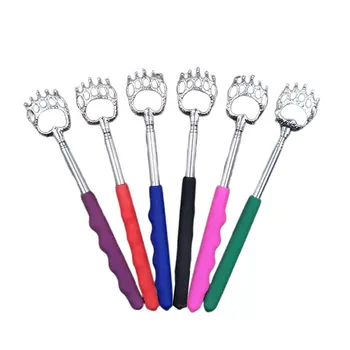 

Back Scratcher Back Massage Telescopic Claw Massager Back Scraper Stainless Steel Itch Health Products 1pcs