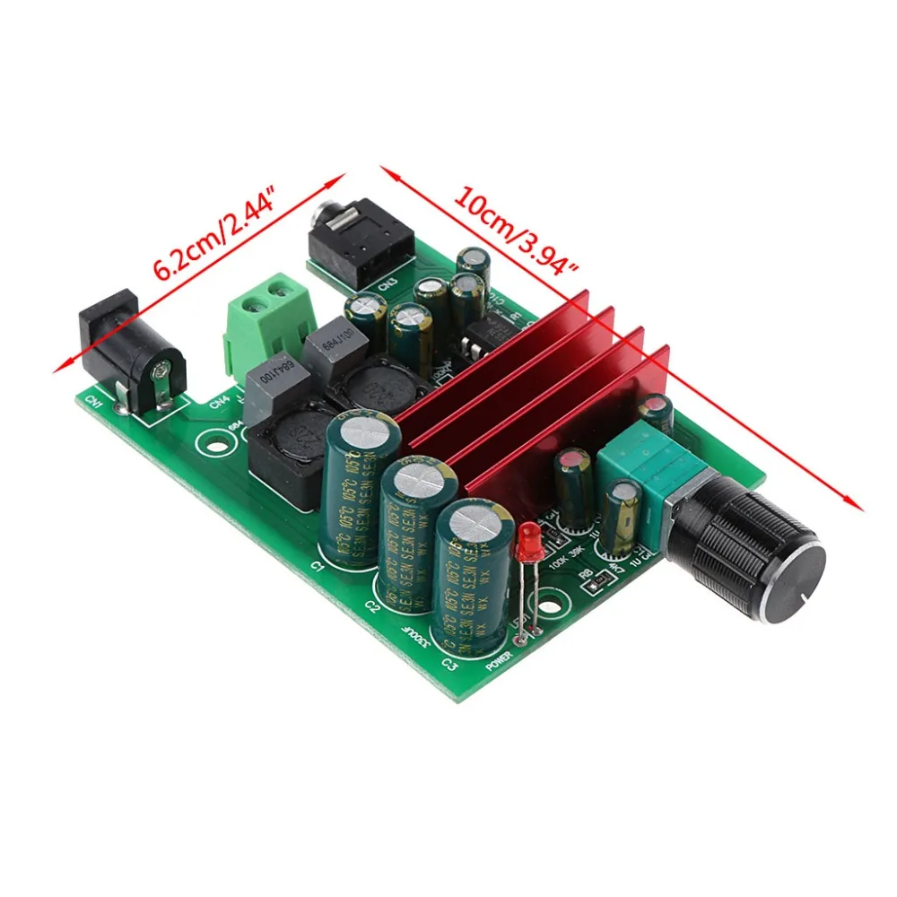 1 шт. TPA3116D2 сабвуфер цифровой усилитель мощности 100 Вт AMP доска аудио модуль