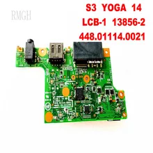

13856-2 for Lenovo S3 yoga 14 USB board Audio board S3 YOGA 14 LCB-1 448.01114.0021 tested good free shipping