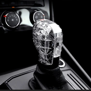 

For Volkswagen Lavida Bora Sagitar Lingdu automatic gear shifter modified transparent gear head decorative cover