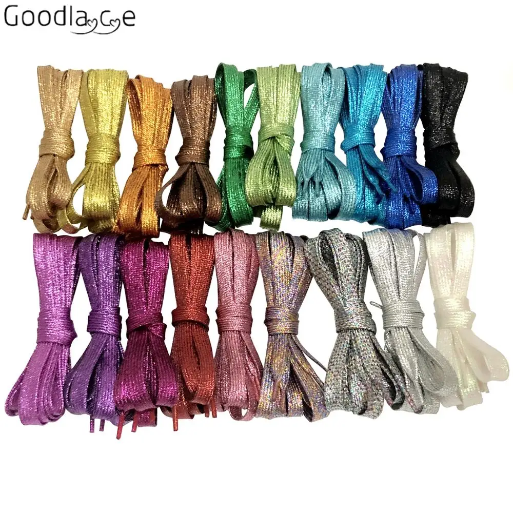 Cordón de zapato cordones con purpurina brillante, para zapatillas deportivas, para senderismo, gran oferta