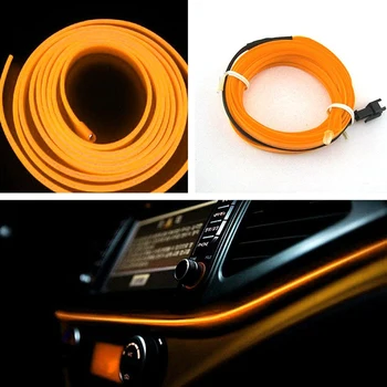 

Car LED Interior Ambient Light Decor Atmosphere Optical Fiber Lamp Door Light