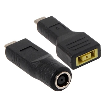 

Rectangle Jack for Lenovo Input to USB-C Type-C Power Plug Charge Adapter for Laptop Phone & DC Jack 7.9 x 5.4mm
