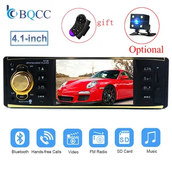 

Autoradio 1 Din Audio Car Bluetooth Stereo Multimedia Player HD 4 Inch Screen Oto Teypleri Radio MP5 Rear View Camera