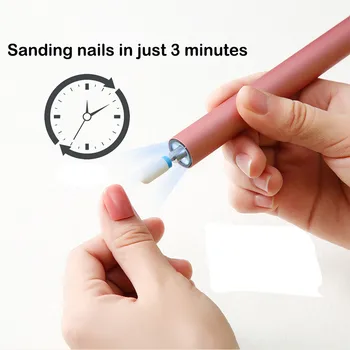 

Nail Drill Mini Usb Nail Electronic Art Drill File Machine Manicure Grinding Polishing Tool Drill Machine Nail File Nail Tools