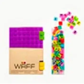 

COMBO S PURPLE NOTEPAD WAFF + LETTERING WAFF WAFF 8724520013686