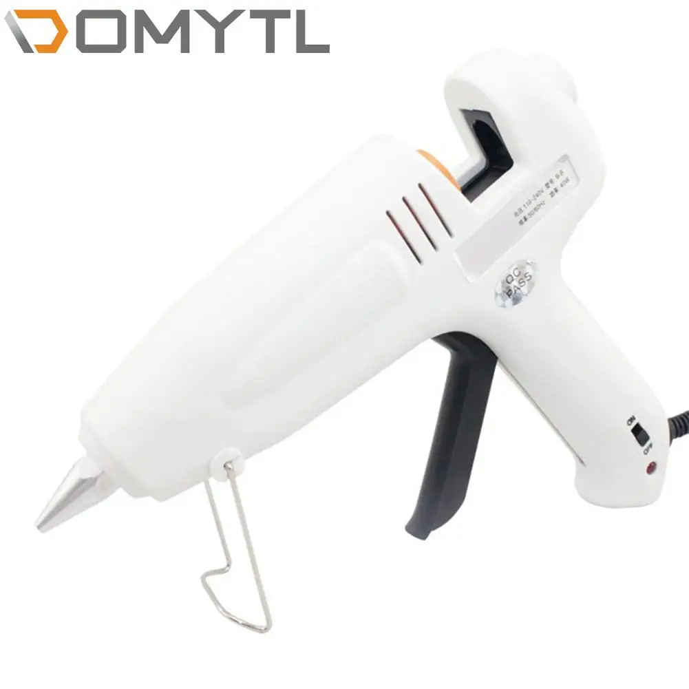 Manual Glass Electric Hot Melt Glue Gun Craft DIY Mini Suitable for 11mm Glue Stick Electric Repair Heat Tools 12pcs hot melt glue stick 11mm transparent adhesive strong viscosity rods for craft dly repair suitable for mmetal wood glass card fabric pastic ceramics 293mm length