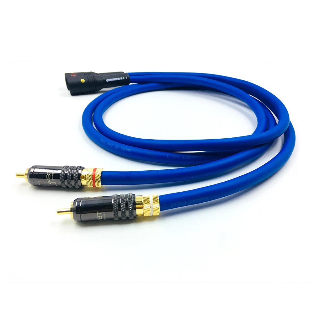

Hifi Audio Cardas 2 XLR Male to Male Audio Cable Hifi 2 Rca to 2 Xlr Cable,Hifi Signal Wire