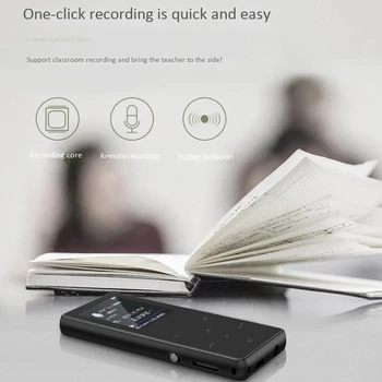 

K1 1.8 Inch 8G MP3 Contact Screen Bluetooth MP3 Player FM Radio E-Book Audio Music Players USB Rechargeable Music Player