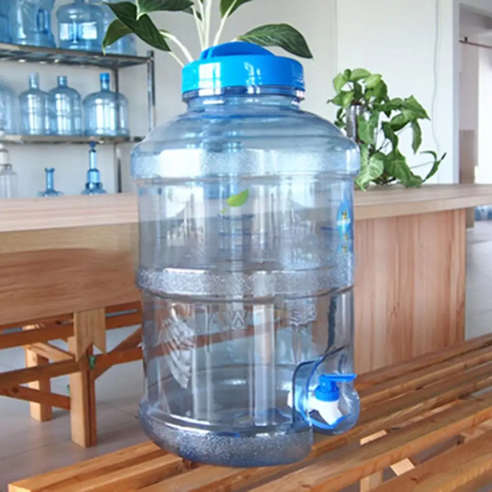 

18.9L Portable Water Bottle Dispenser with Cover and Dispensing Faucet for Outdoors Camping