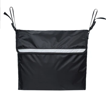 

New Oxford Cloth Wheelchair Storage Bag Pouch Wheelchairs Storage Mobility Aid Tote Handle Scooter Walker Rollators