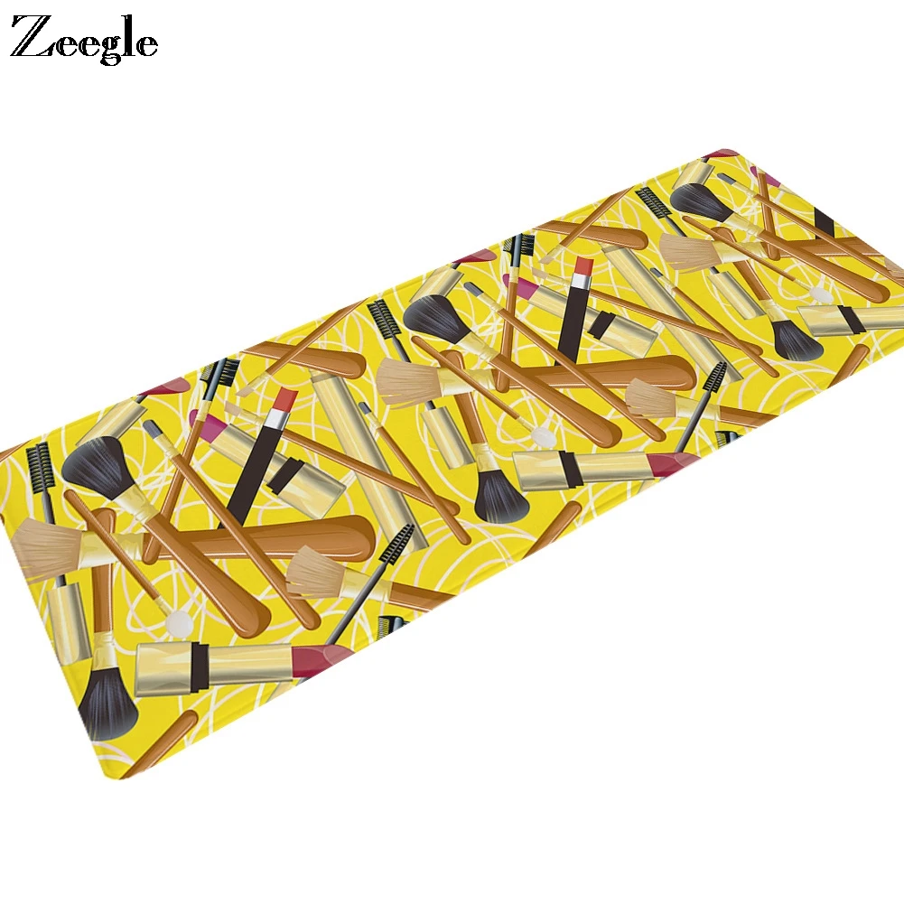 Zeegle Carpet Anti-slip Kitchen Rug Home Decoration Living Room Sofa Foot Mat Yoga Area Balcony Floor Bedside | Дом и сад
