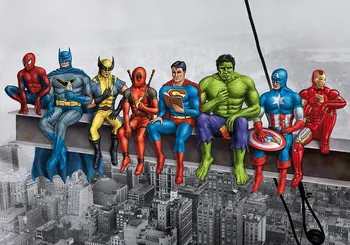 

Jmine Div 5D Marvel Super Hero Full Diamond Painting cross stitch kits art High Quality Cartoon 3D paint by diamonds