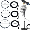 Fan Ring Mist System 1/4 Inch Misting Cooling Ring With Brass Sprinkler Nozzles Water Tap Adapter 4-6Nozzles PE Fan Ring 1