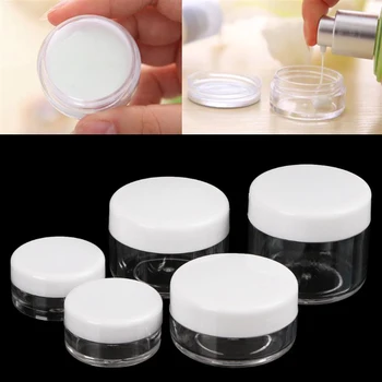 

3g/5g/10g/15g/20g Mini Eyeshadow Jar Refillable Bottle Cosmetic Container Ointment Bottle Portable Durable Empty Jar Makeup Tool