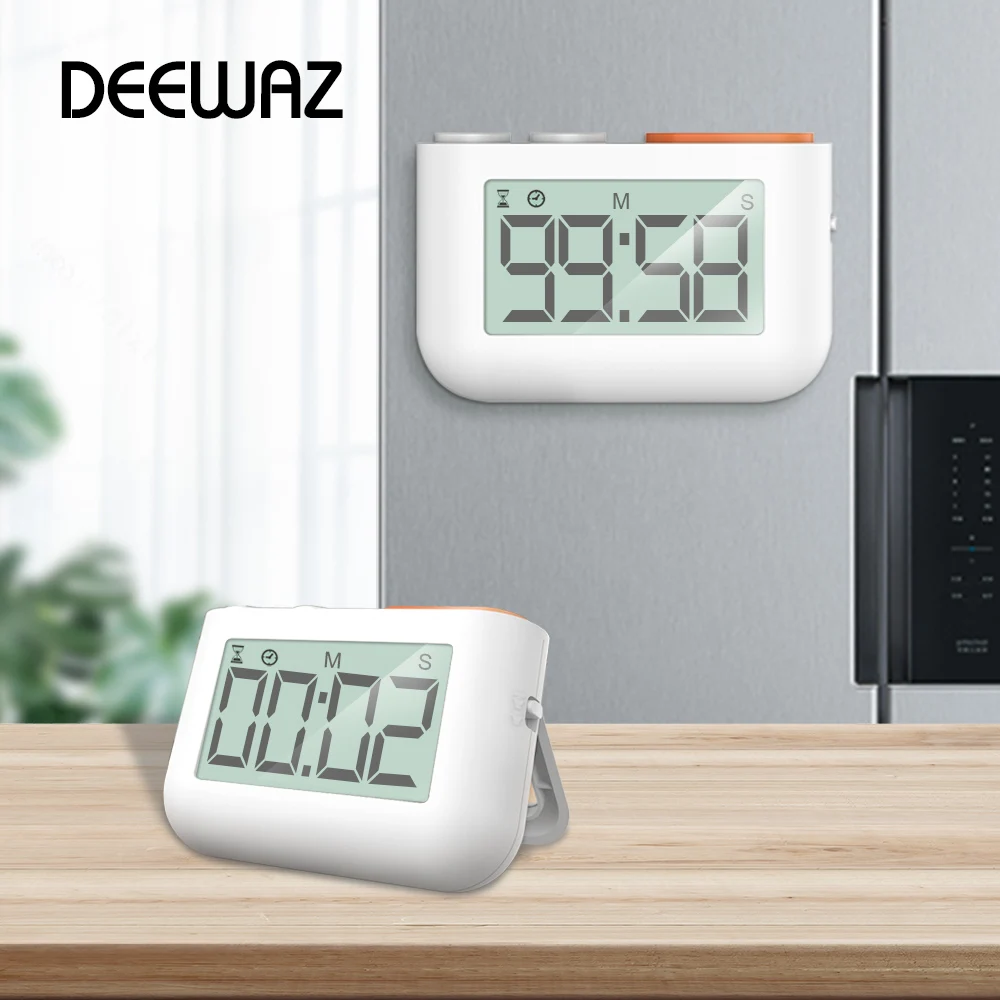 Кухонные часы DEEWAZ магнитные для приготовления пищи цифровой секундомер