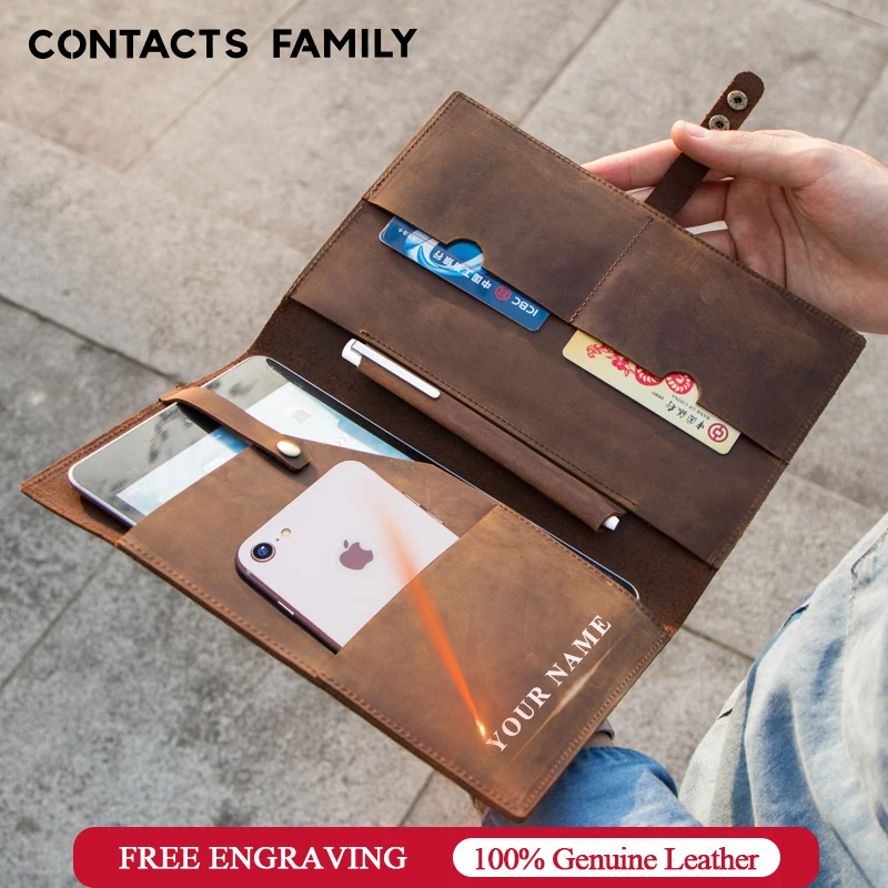 Capa de Couro Genuíno para Ipad Capa para Tablet Bolsa com Suporte Ipad Mini 7.9 2023